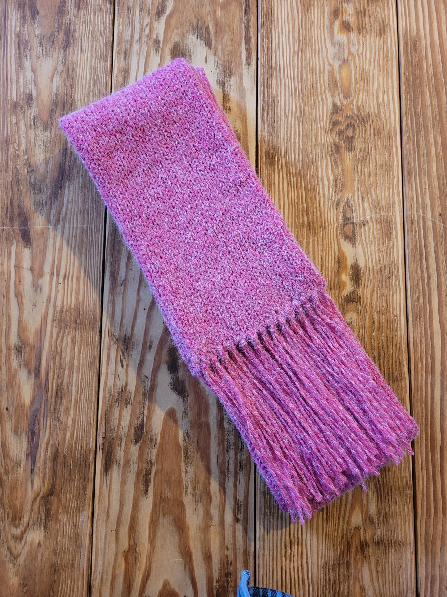 Big Pink Scarf & Hat Set