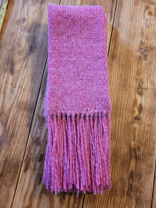 Big Pink Scarf & Hat Set