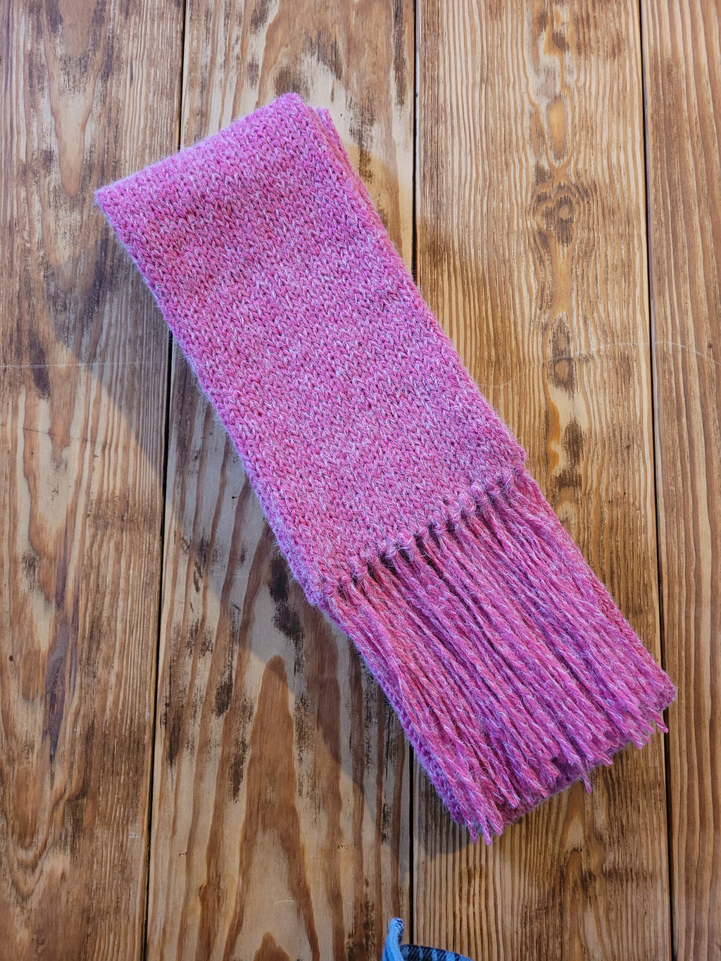 Big Pink Scarf & Hat Set