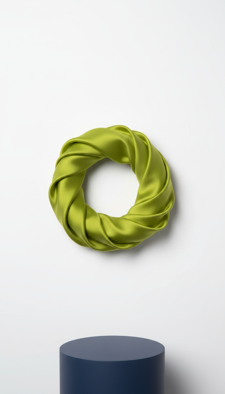Electric Chartreuse Luxury Scarf